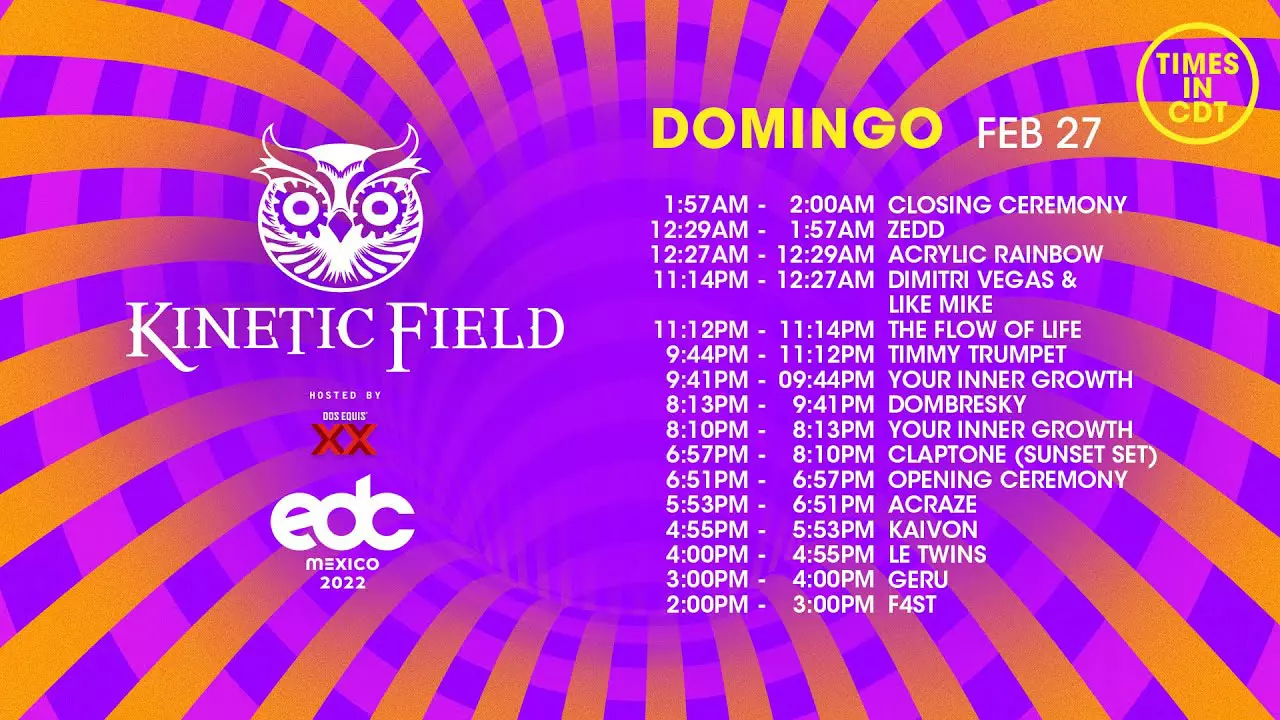 EDC Mexico 22 Day 3 kineticFIELD